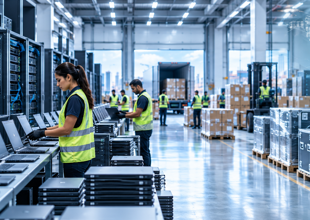 Large-Scale Project IT Distribution